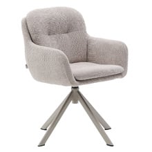 Seymour Chenille Swivel Armchair
